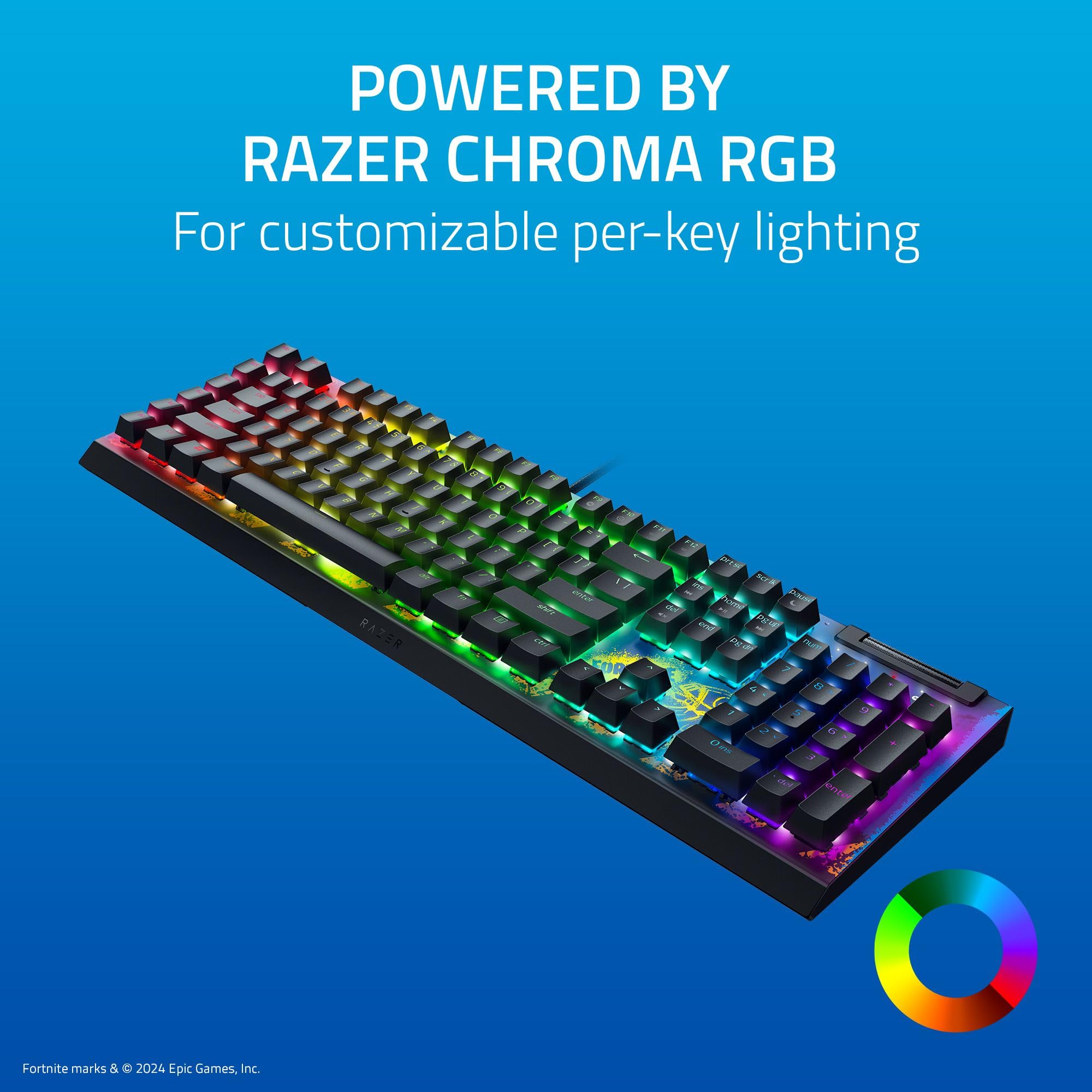 Razer BlackWidow V4 X Mechanical Gaming Keyboard: Yellow Switches